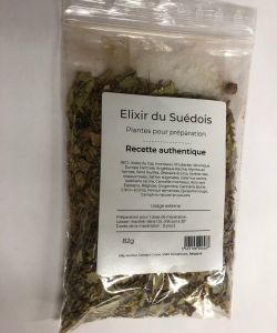 Herbes du suédois - plantes pour préparation de l'élixir du Suédois, 80 g